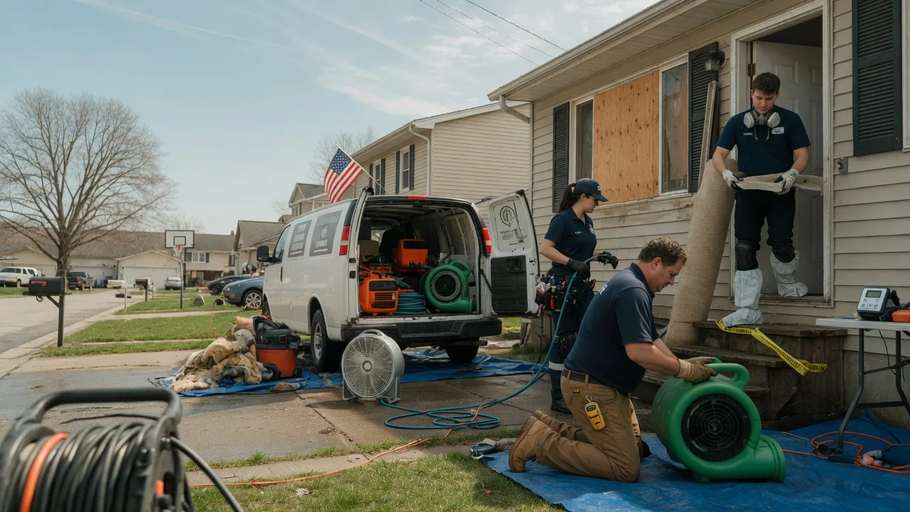 Water Damage Restoration in Waynesville, IL near me